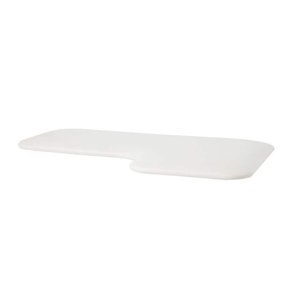 SEACHROME 32 in. L-Shaped Replacement Cushion Shower Seat Top only, Left-Handed (1)