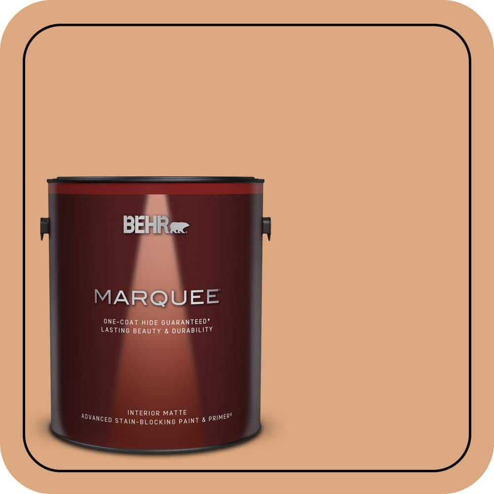 BEHR MARQUEE 1 gal. #PMD-97 Eastern Spice Matte Interior Paint & Primer