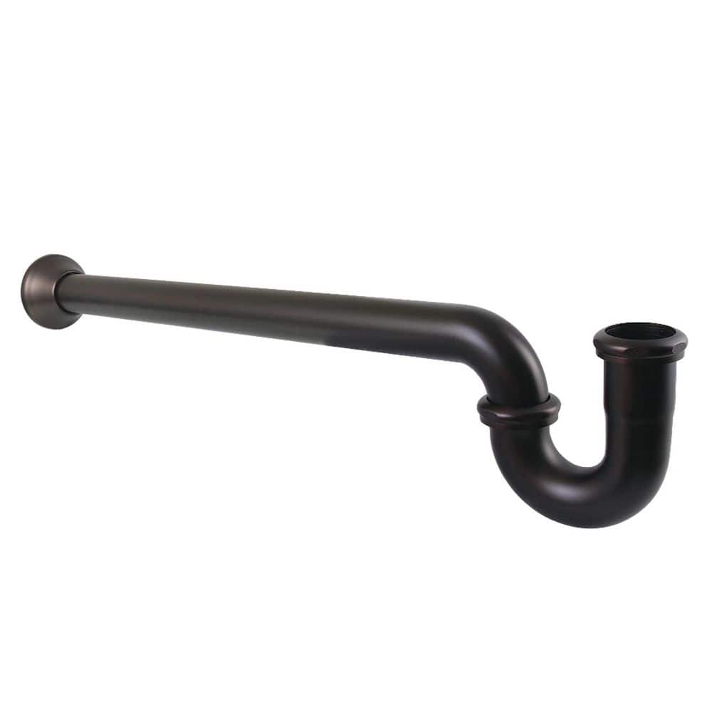 Kingston Brass Vintage 1-1/2 in. Brass Decor P-Trap in Oil Rubbed Bronze (1)