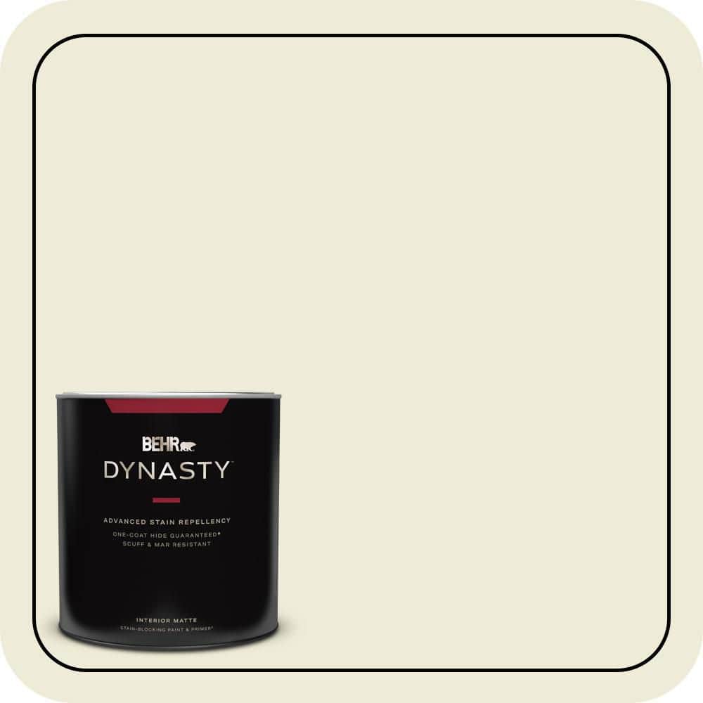 BEHR DYNASTY 1 qt. #PPU9-15 Summer Jasmine Matte Interior Stain-Blocking Paint & Primer