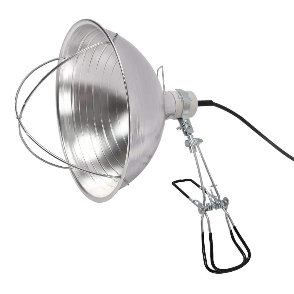 HDX 10-1/2 in. 300-Watt Incandescent Heavy Duty Heat Lamp Clamp Light (2)