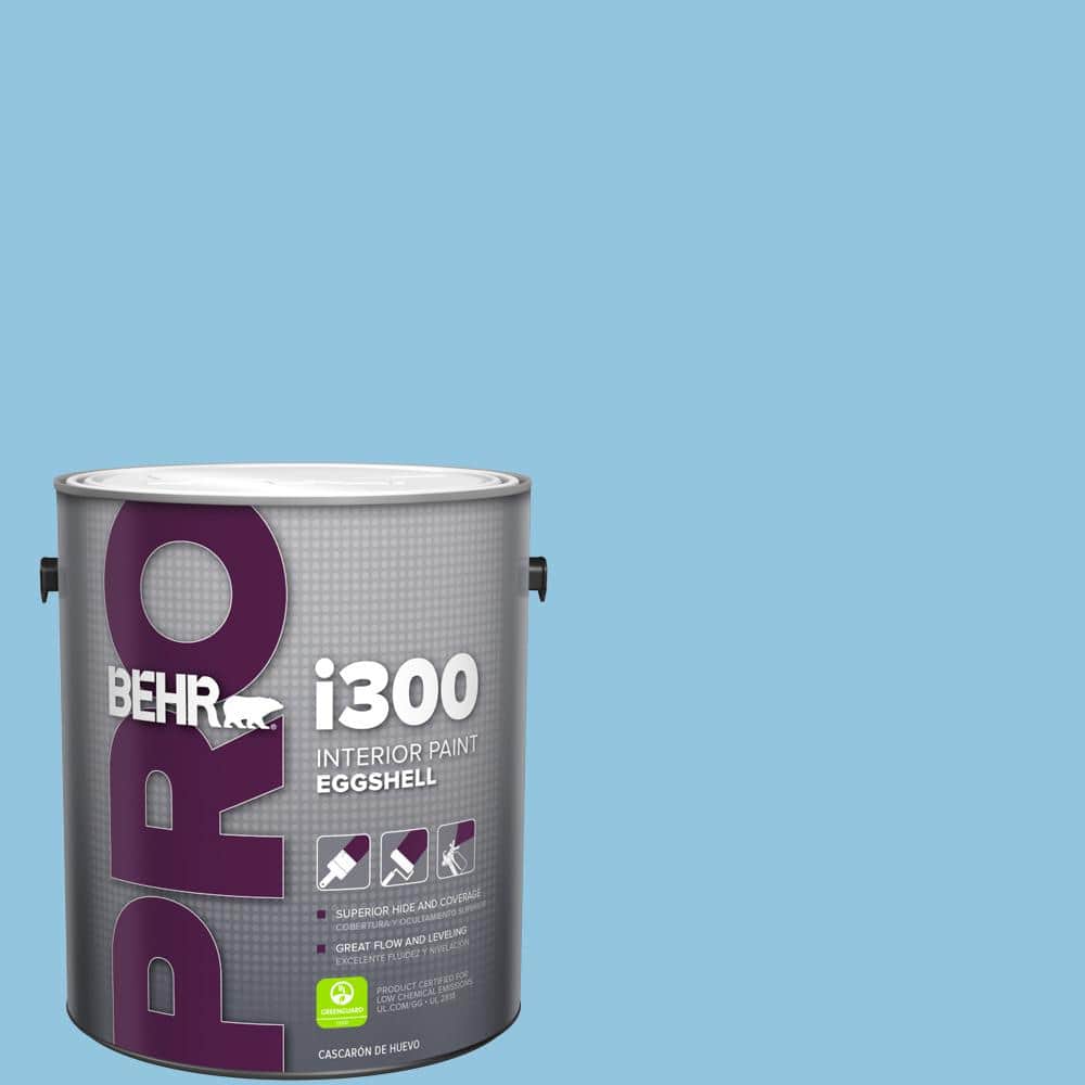 BEHR PRO 1 gal. #550D-4 Caribbean Coast Eggshell Interior Paint (1)