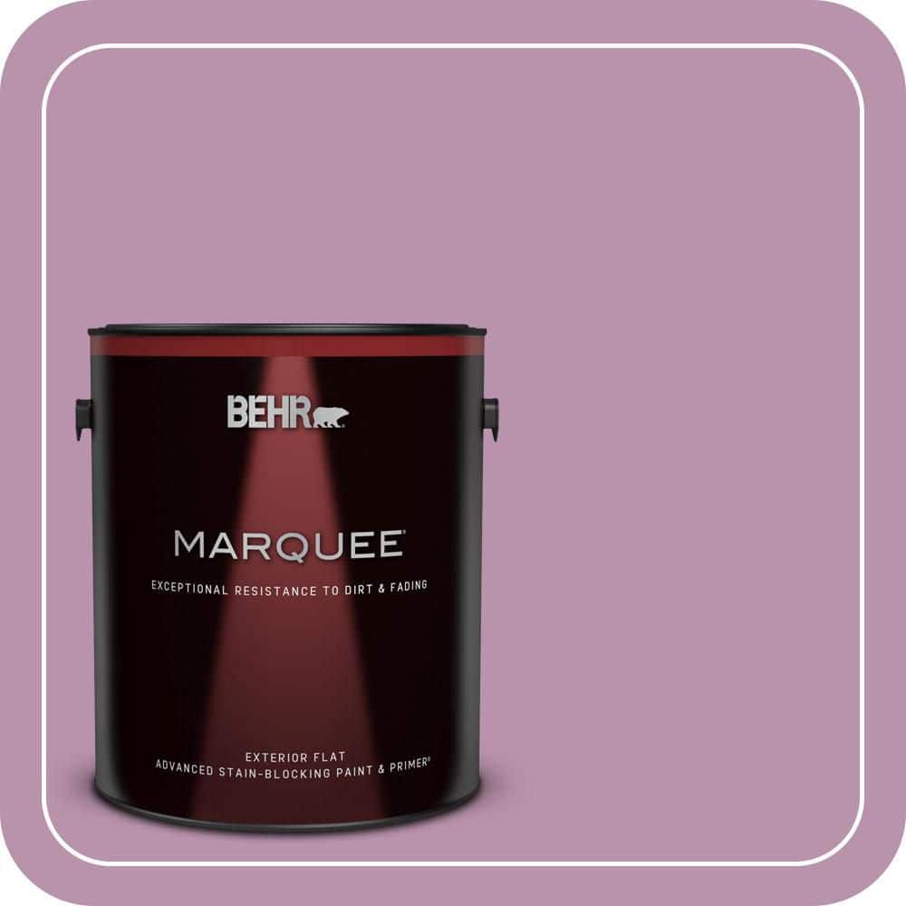 BEHR MARQUEE 1 gal. #680D-5 Bed of Roses Flat Exterior Paint & Primer (1)