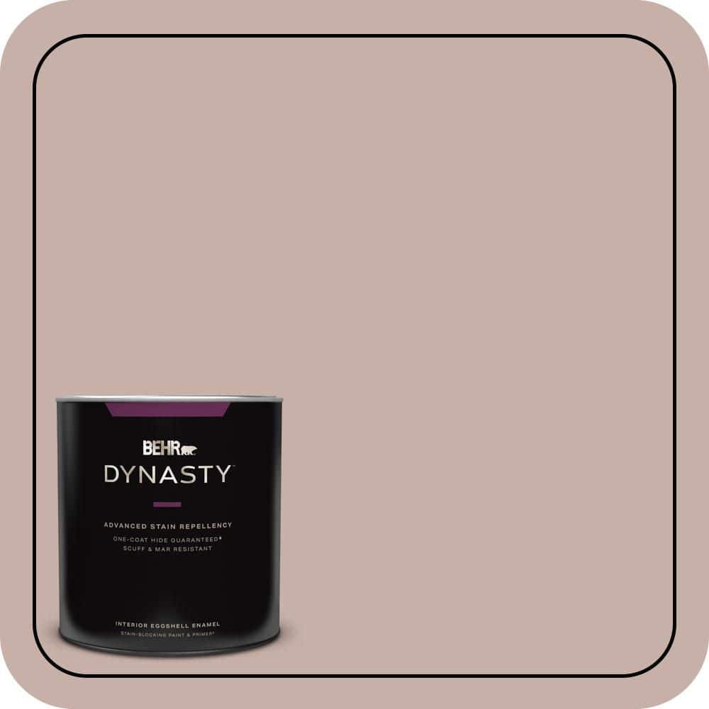 BEHR DYNASTY 1 qt. #N160-3 Vintage Charm One-Coat Hide Eggshell Enamel Interior Stain-Blocking Paint & Primer