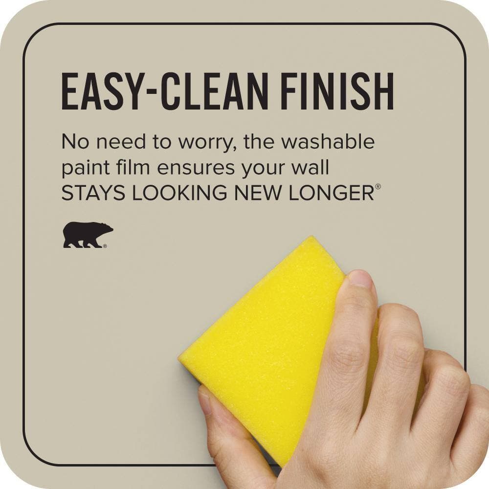 BEHR ULTRA 1 gal. #N340-2 Dune Grass Extra Durable Flat Interior Paint & Primer (4)