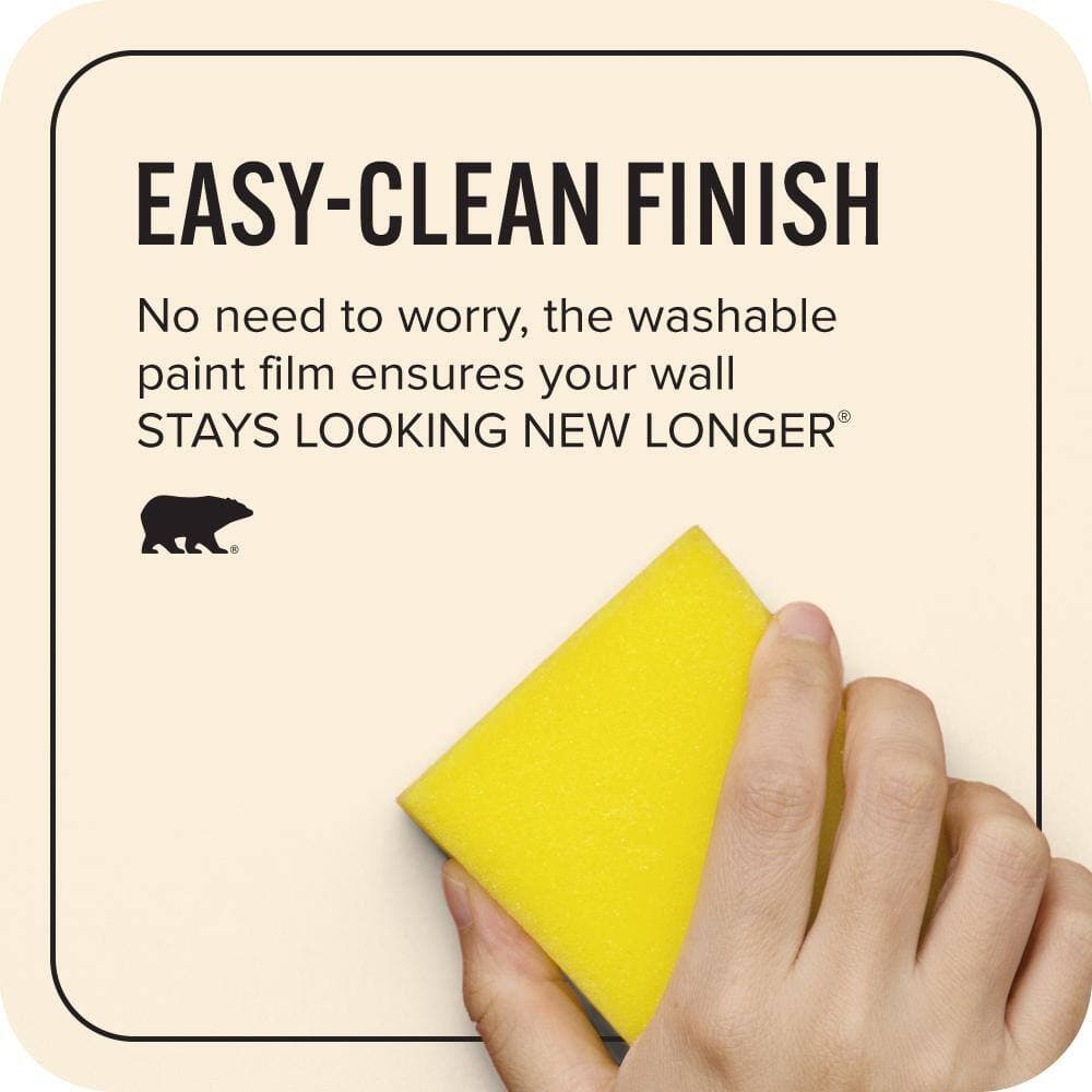 BEHR ULTRA 1 gal. #W-D-720 Innocence Extra Durable Flat Interior Paint & Primer (4)