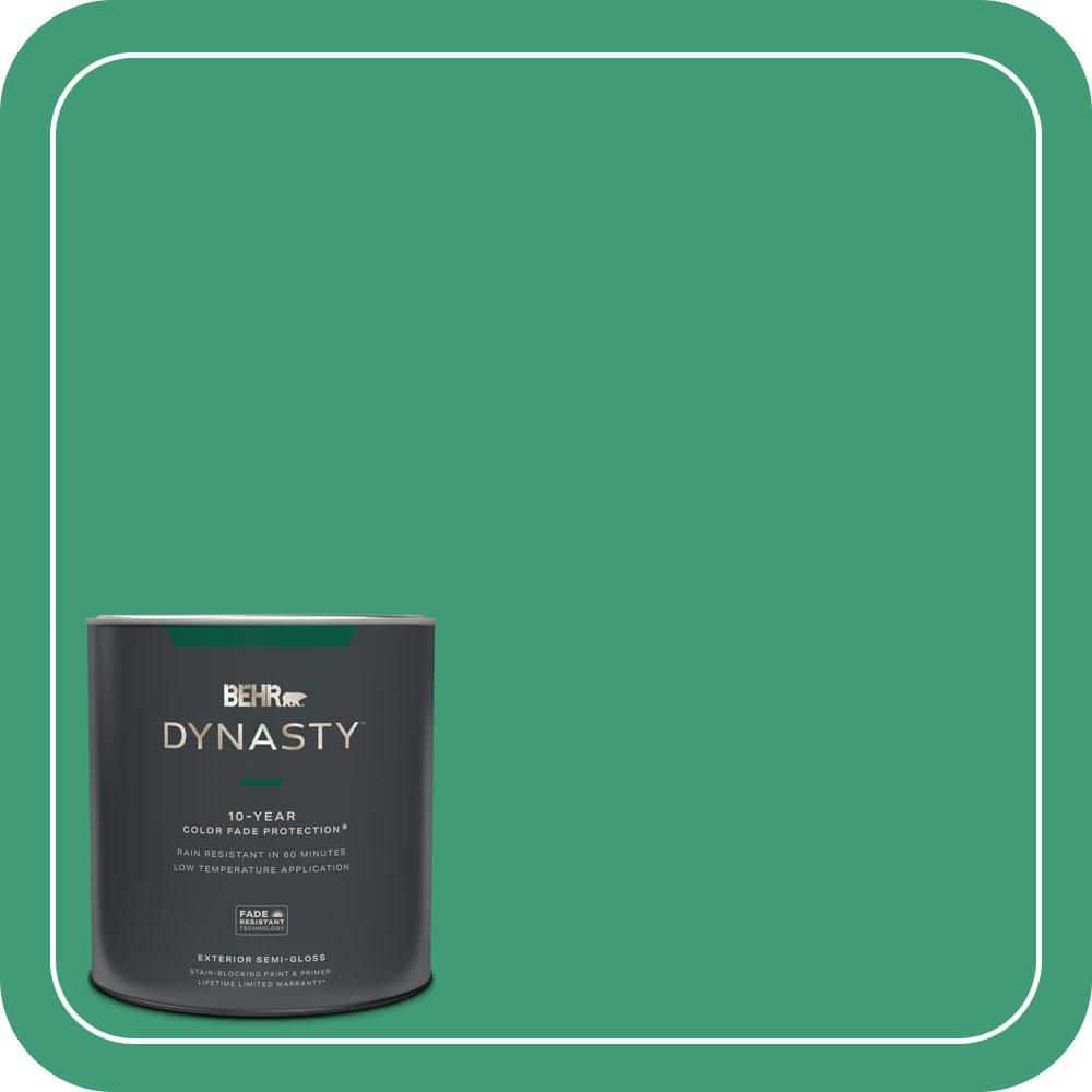 BEHR DYNASTY 1 qt. #MQ6-42 Dancing Jewel Semi-Gloss Exterior Stain-Blocking Paint & Primer