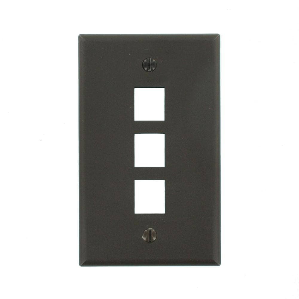 Leviton Audio/Video Wall Plate (1-Pack) (2)