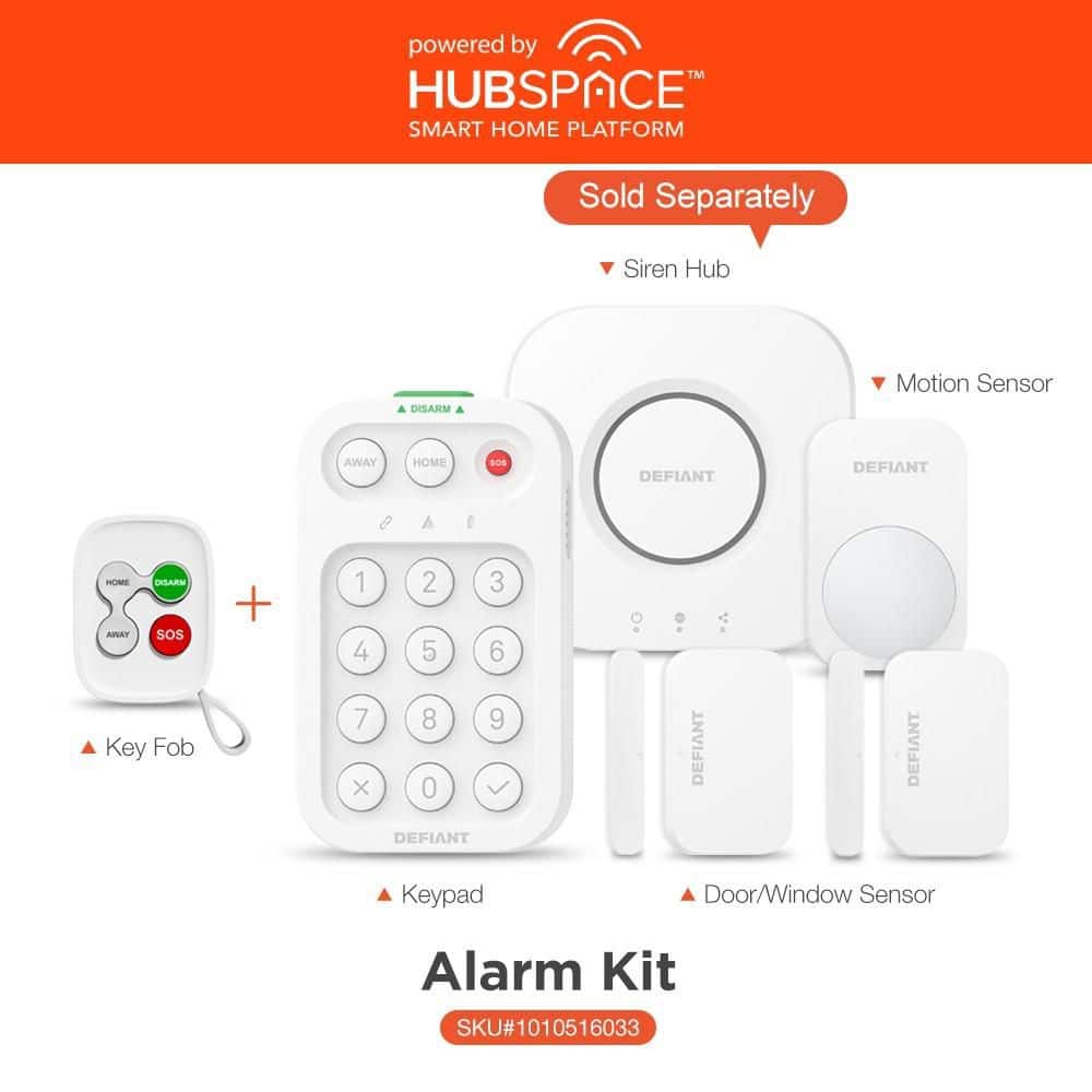 Defiant Arm and Disarm Smart Security Key Fob Powered By Hubspace (3)