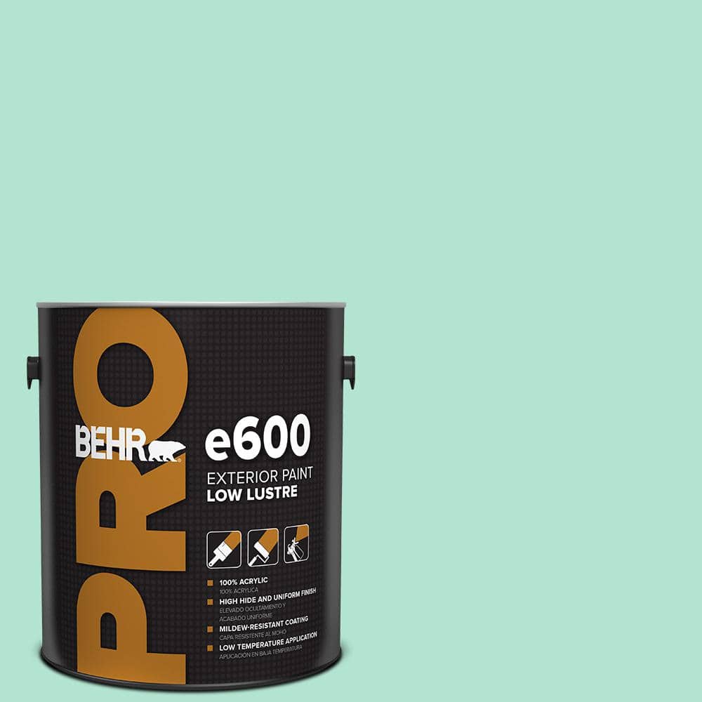 BEHR PRO 1 gal. #P420-2 Crystal Rapids Low Luster Exterior Paint