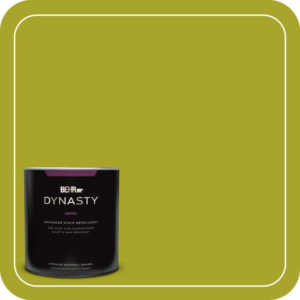 BEHR DYNASTY 1 qt. #P340-7 Venom Eggshell Enamel Interior Stain-Blocking Paint and Primer