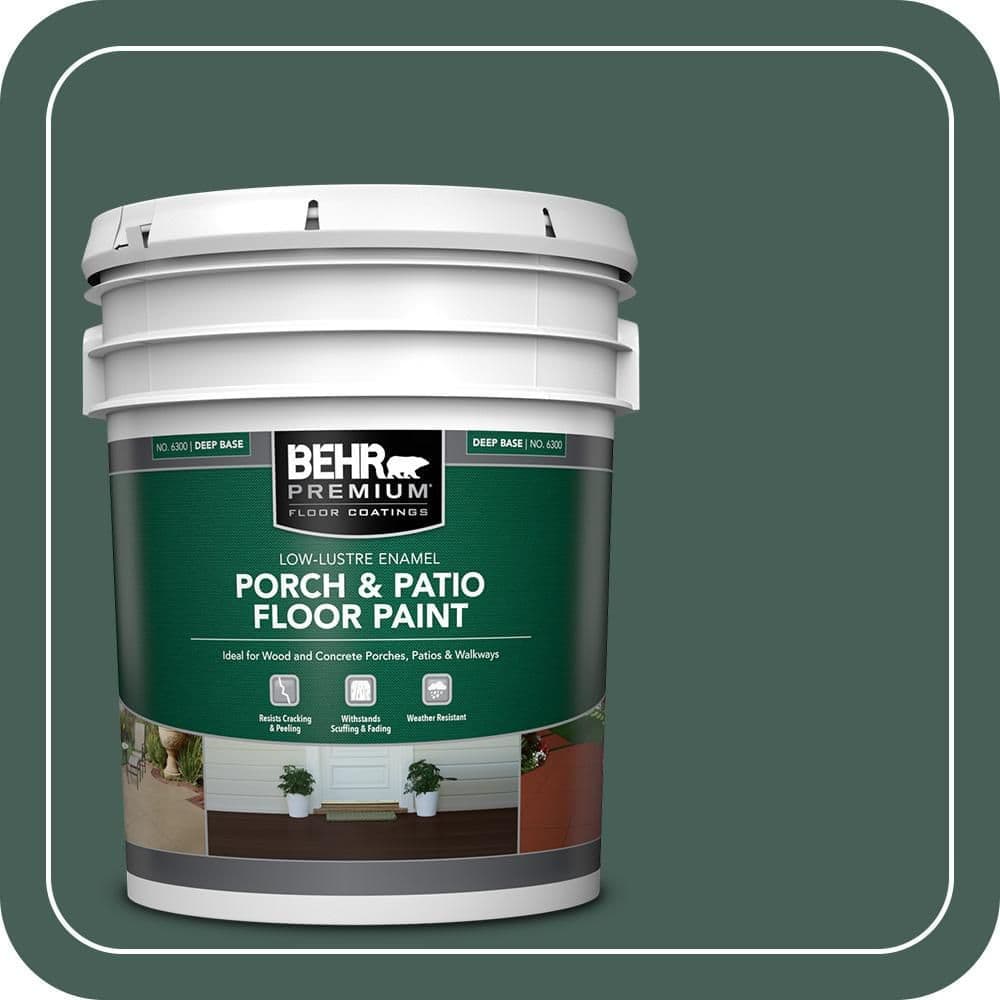 BEHR PREMIUM #M440-7 Low-Lustre Enamel Interior/Exterior Porch and Patio Floor Paint (1)