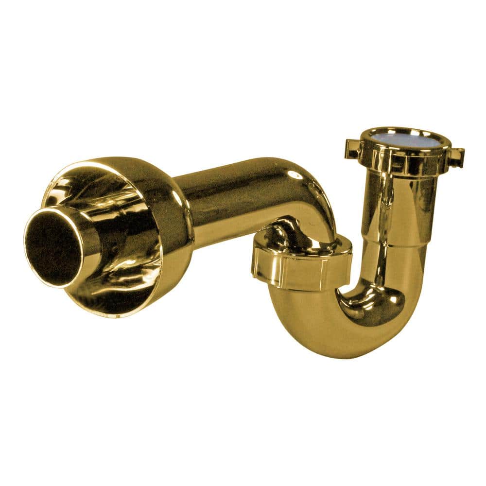 Westbrass 1-1/2 in. ABS Slip-Joint P-Trap in Polished Brass (3)