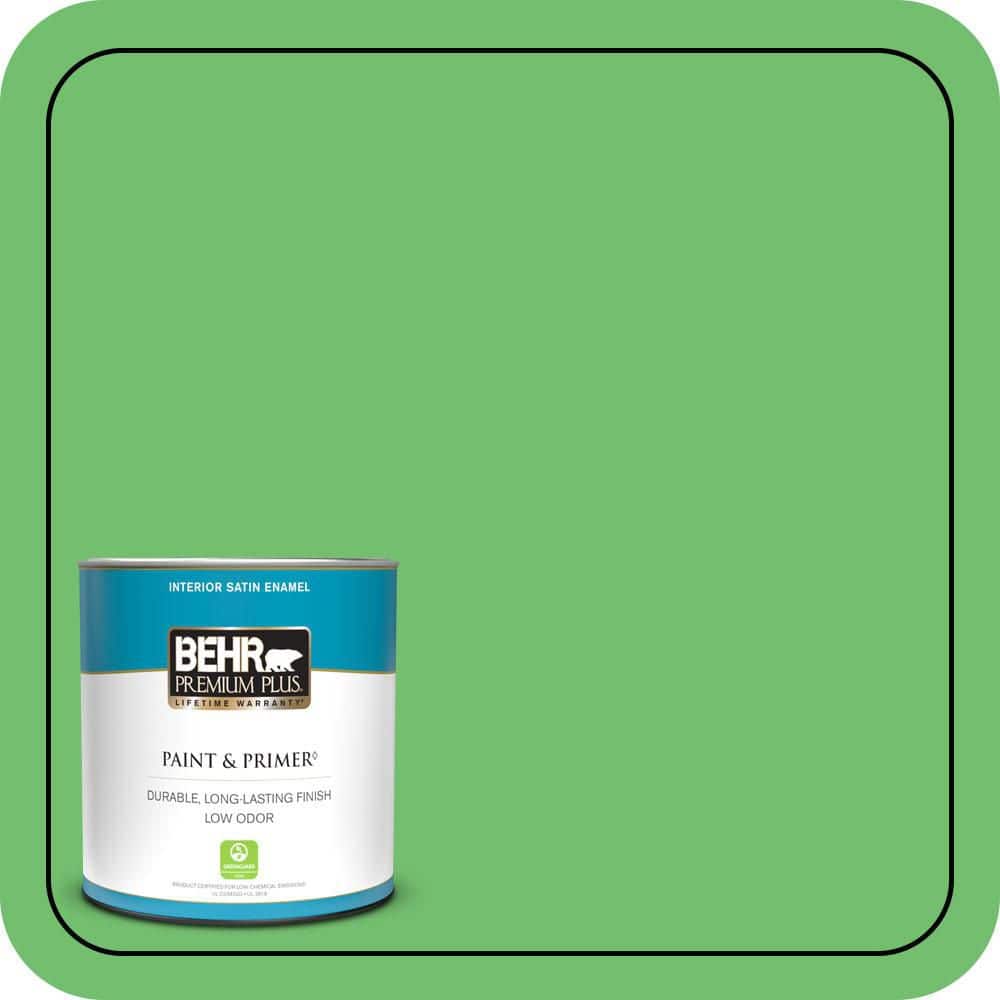 BEHR PREMIUM PLUS #440B-5 Dublin Enamel Interior/Exterior Paint & Primer Color Sample (1)