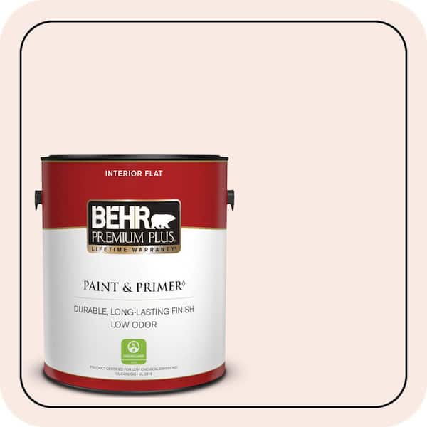 BEHR PREMIUM PLUS #190E-1 Light Rosebeige Enamel Low Odor & Primer (4)