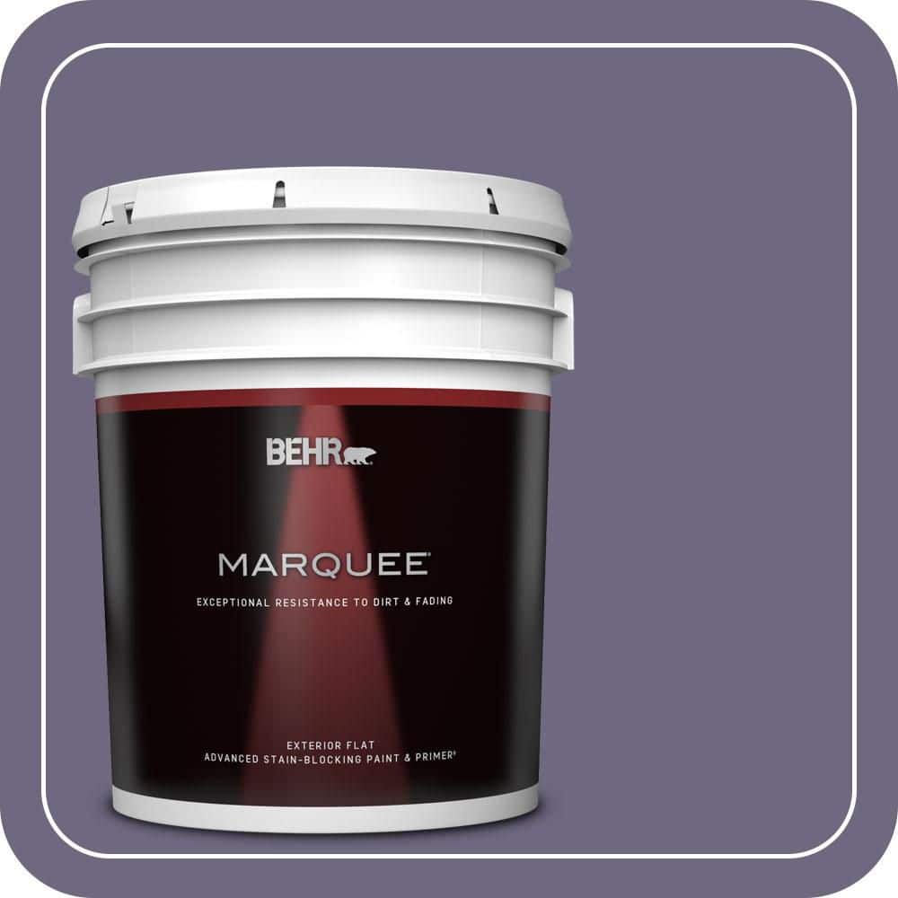 BEHR MARQUEE 5 gal. #S570-6 New Orleans Flat Exterior Paint & Primer