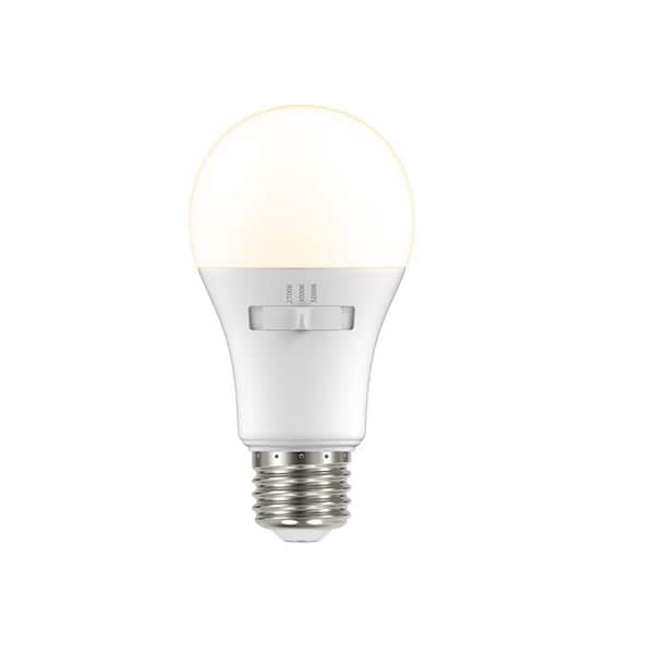 PRIVATE BRAND UNBRANDED 100-Watt Equivalent A19 LED Light Bulb with Selectable Color Temperature (4-Pack)
