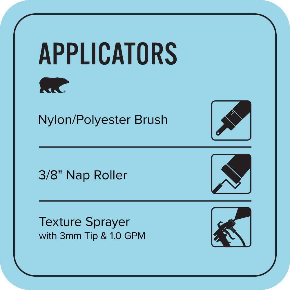 BEHR PREMIUM #P490-2 Textured Low-Lustre Enamel Interior/Exterior Porch and Patio Anti-Slip Floor Paint (4)