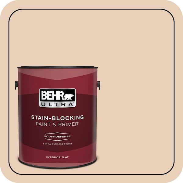 BEHR PREMIUM PLUS #ECC-16-1 Floral Bluff Enamel Interior/Exterior Paint & Primer Color Sample (4)