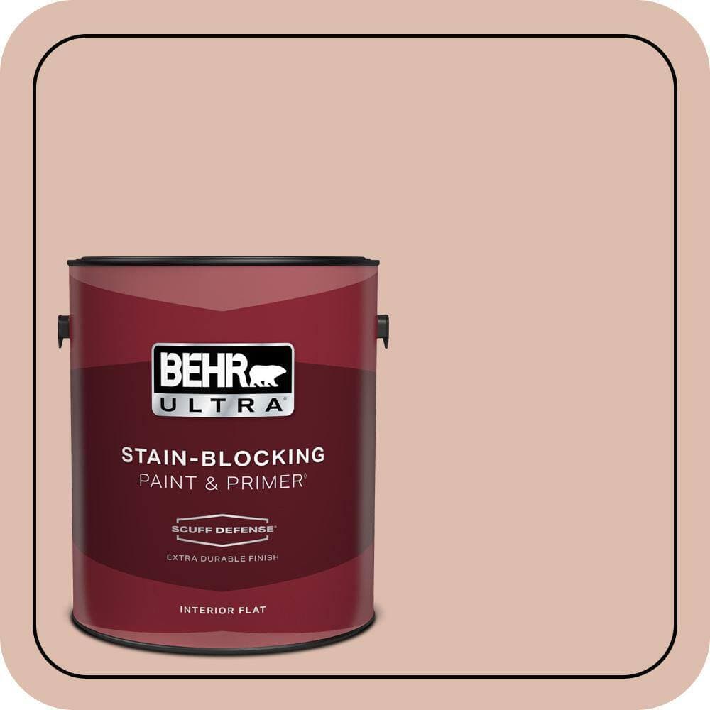 BEHR ULTRA 1 gal. #MQ1-23 One To Remember Extra Durable Flat Interior Paint & Primer (1)