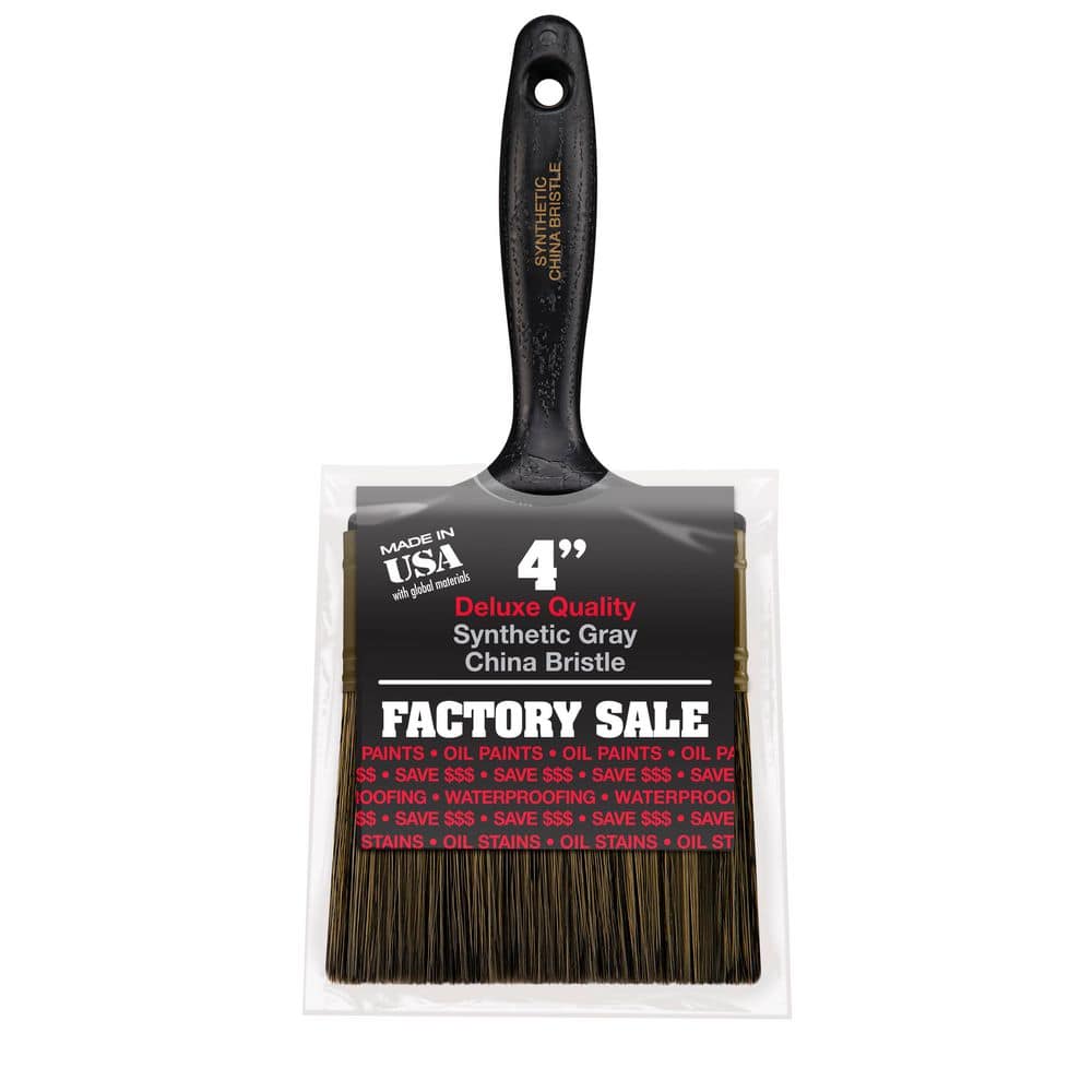 Wooster 4 in. Factory Sale Synthetic Bristle Brush (1)