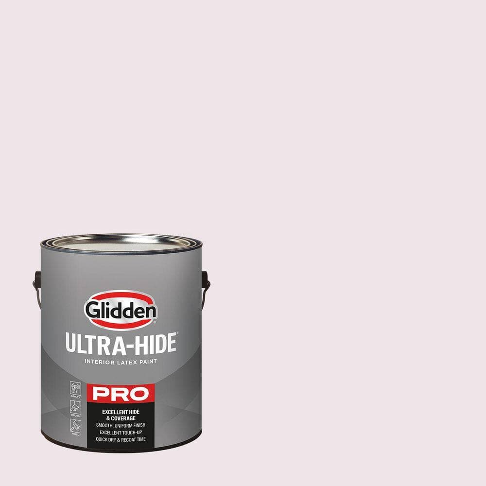 Glidden Ultra-Hide 1 gal. PPG1252-1 Lavender Pearl Eggshell Interior Paint