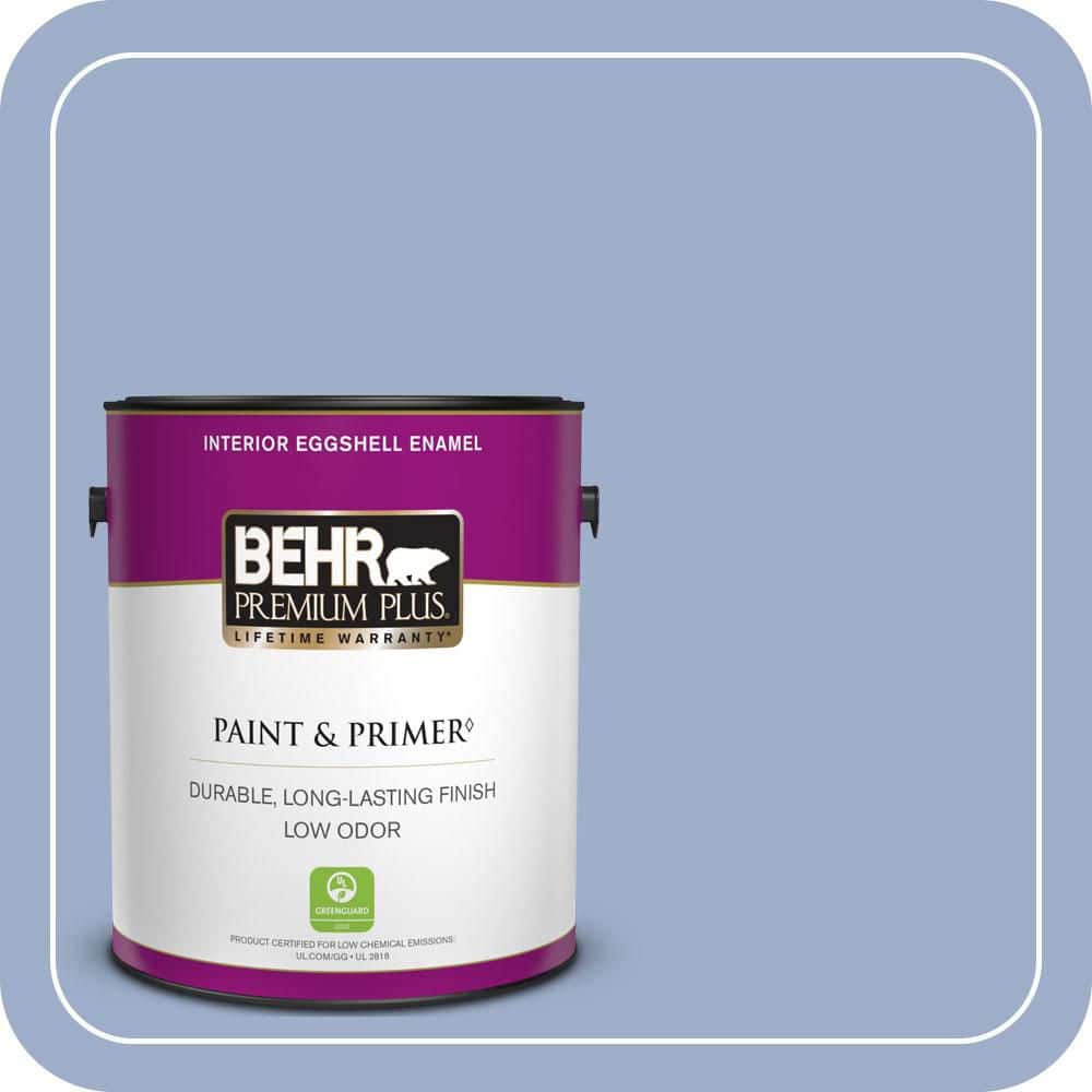 BEHR PREMIUM PLUS 1 gal. #MQ5-17 Poetry Reading Eggshell Enamel Low Odor Interior Paint & Primer