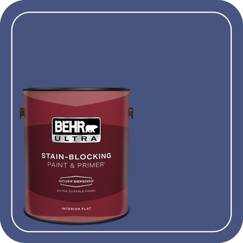 BEHR ULTRA 1 gal. #PPU15-02 Mozart Extra Durable Flat Interior Paint & Primer (1)