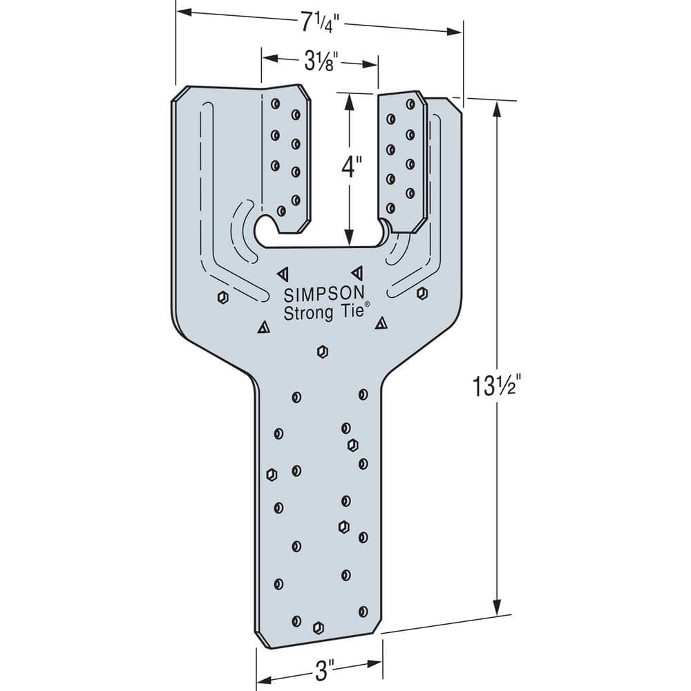 Simpson Strong-Tie LGT 2-Ply Girder Tiedown (3)