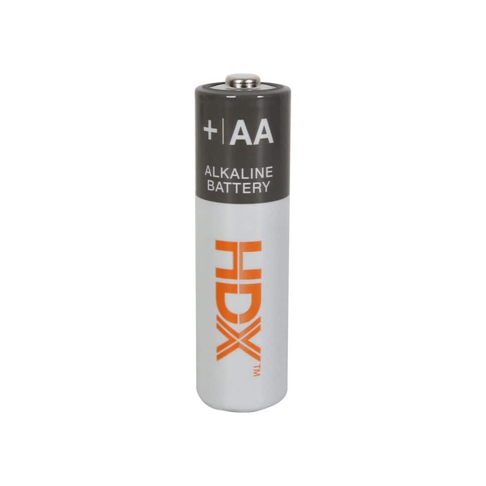 HDX AA Alkaline Non-Rechargeable Battery Consumer Electronics 60-Pack (3)