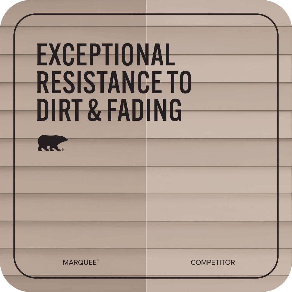 BEHR MARQUEE 1 gal. #N190-4 Rugged Tan Flat Exterior Paint & Primer (4)