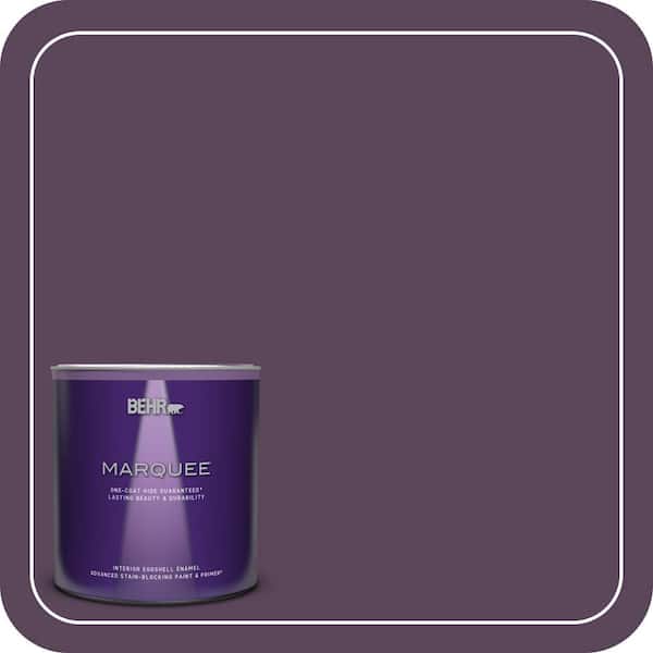 BEHR MARQUEE 1 qt. #T11-3 Strike a Pose Eggshell Enamel Interior Paint & Primer (2)
