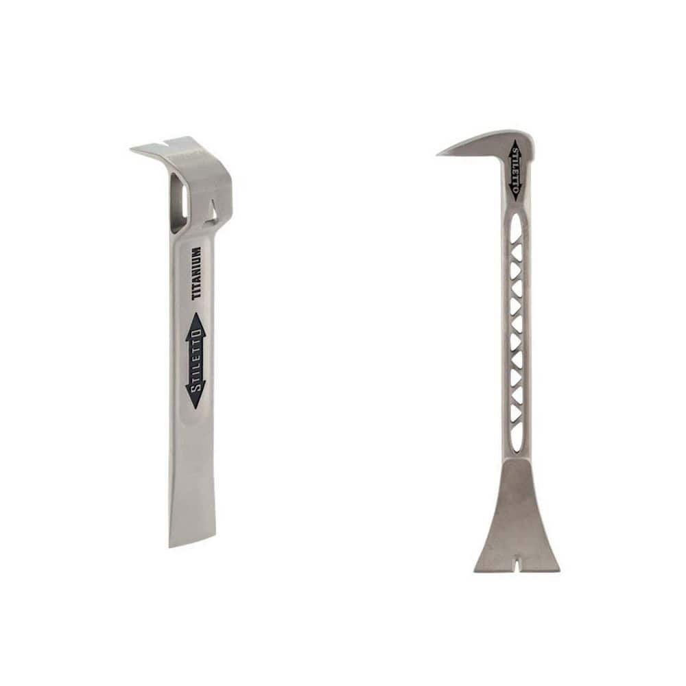 Milwaukee Titanium Multi Functional Glazer Bar with 8.5 in. Titanium Trimbar (2-Piece) (1)
