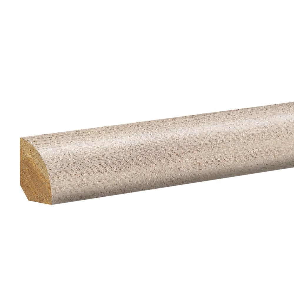 PERFORMANCE ACCESSORIES Chiffon Lace 0.62 in. T x 0.75 in. W x 94.5 in. L Textured Wood Look Laminate Moulding/Trim Quarter Round Molding (2)