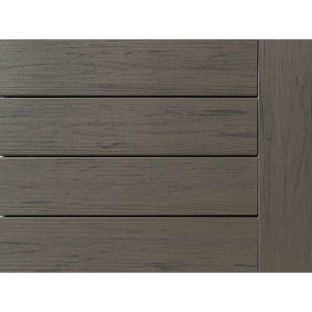 TimberTech Terrain 1 in. 6 in. 1 ft. Square Edge Composite Decking Board Sample (2)