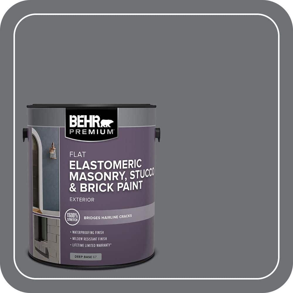 BEHR PREMIUM 1 gal. #PPU18-03 Antique Tin Elastomeric Masonry, Stucco and Brick Exterior Paint (1)