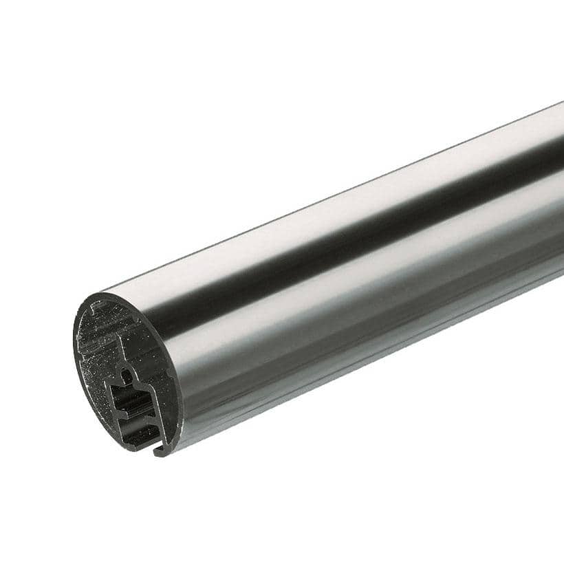 Dolle Prova 36 in. H x 79 in. W Brushed Silver Aluminum Stair Railing Kit (3)