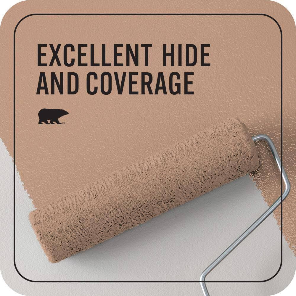 BEHR PREMIUM PLUS 1 qt. #S210-4 Canyon Dusk Flat EcoMix Plant-Based Interior Paint & Primer (2)