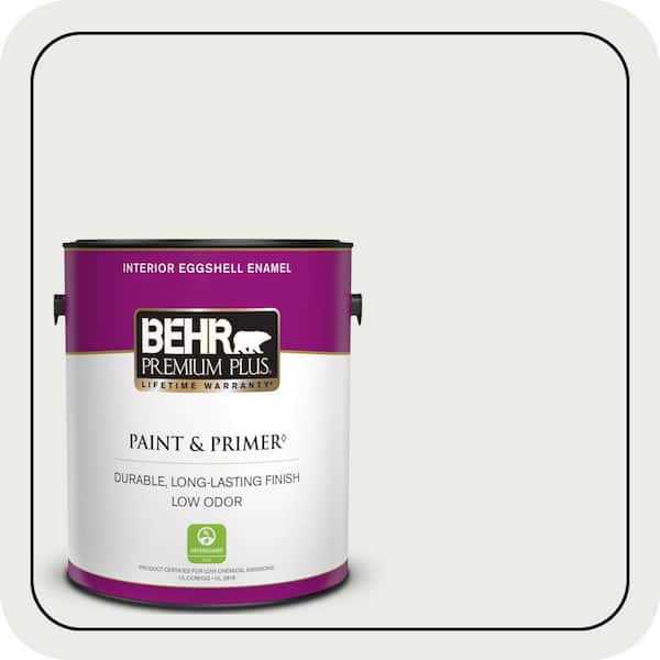 BEHR PREMIUM PLUS #780E-2 Full Moon Enamel & Primer Color Sample (4)