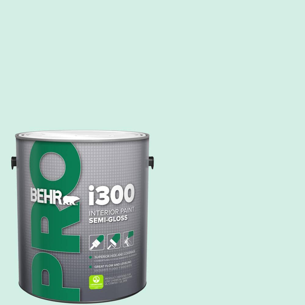 BEHR PRO 1 gal. #P440-1 Shimmering Pool Semi-Gloss Interior Paint