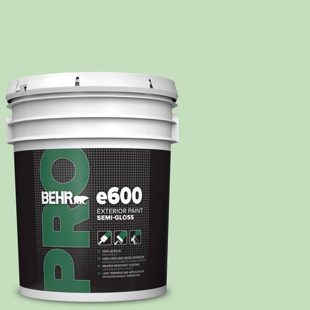 BEHR PRO 5 gal. #M390-3 Galway Semi-Gloss Exterior Paint