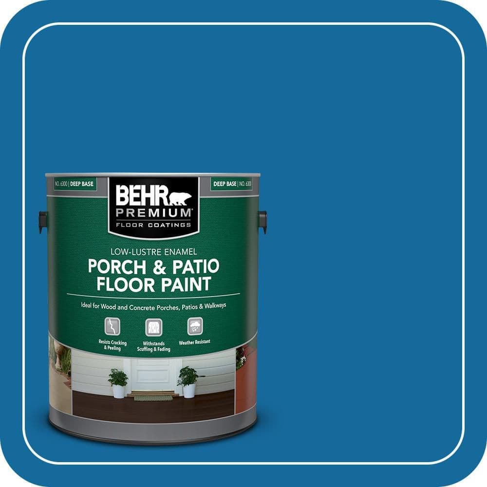 BEHR PREMIUM #P500-7 Textured Low-Lustre Enamel Interior/Exterior Porch and Patio Anti-Slip Floor Paint (1)