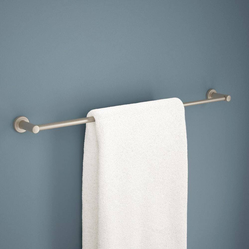 Franklin Brass Wake Telescoping 15-1/2- 29 in. Adjustable Towel Holder, Wall Mount Towel Bar (2)
