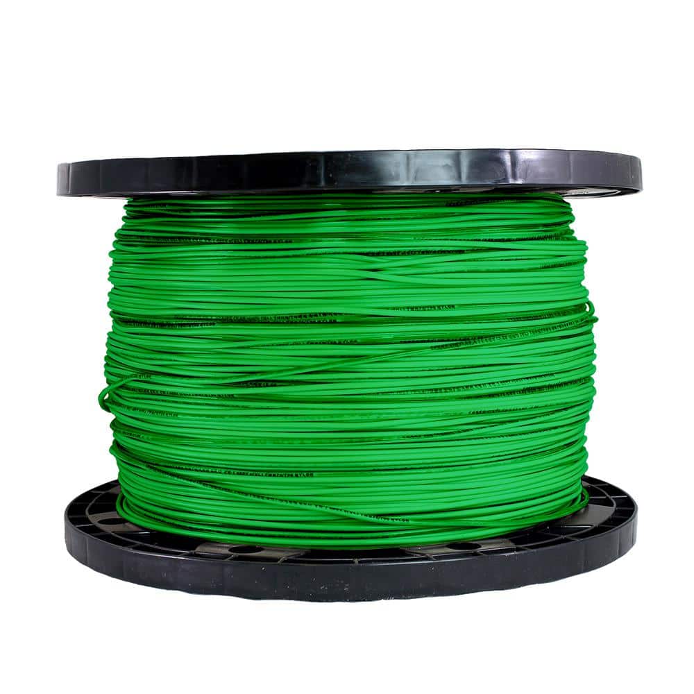 Cerrowire 2,500 ft. 14 Gauge Green Stranded Copper THHN Wire