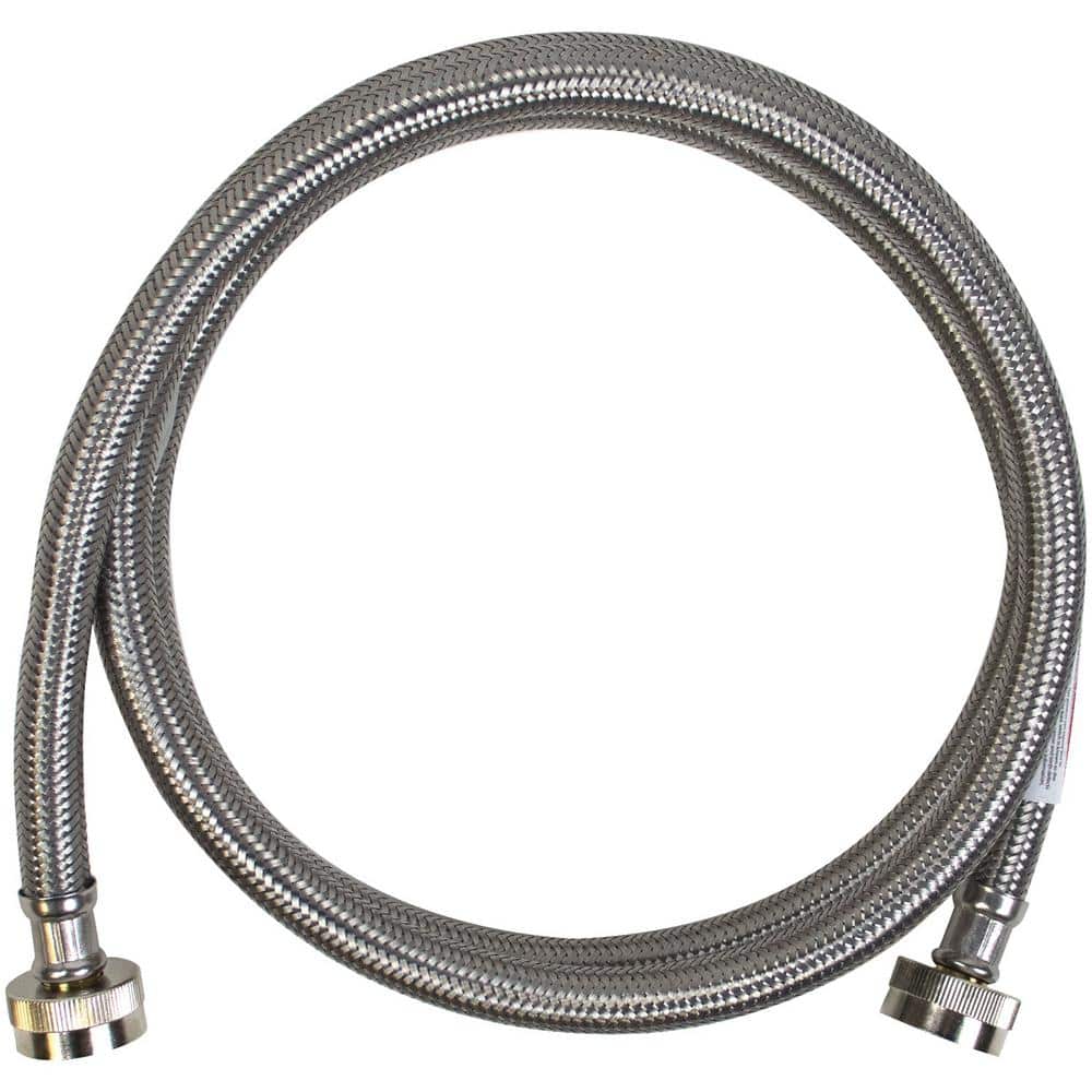 CERTIFIED APPLIANCE ACCESSORIES 6 ft. Braided Stainless Steel Steam Dryer Installation Kit (3)