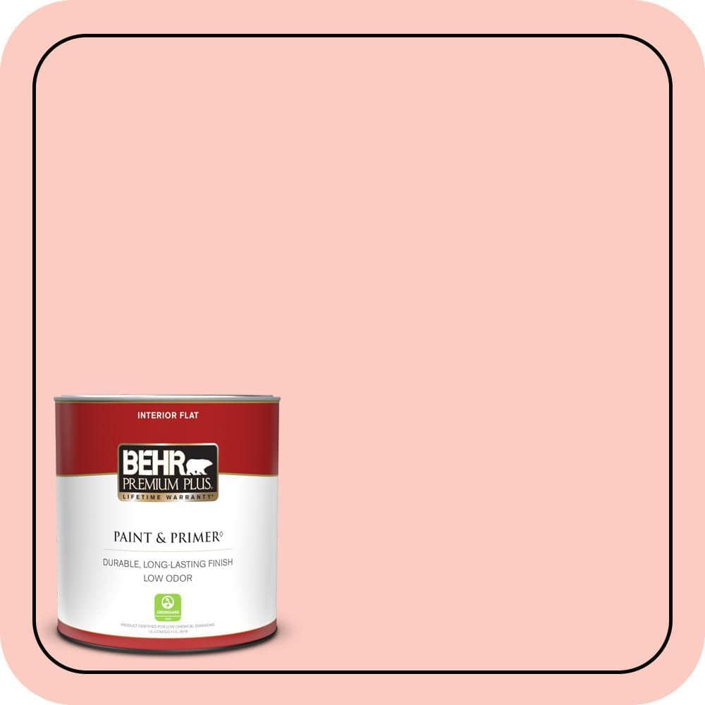 BEHR PREMIUM PLUS #170A-2 Strawberry Mousse Enamel Low Odor & Primer (1)