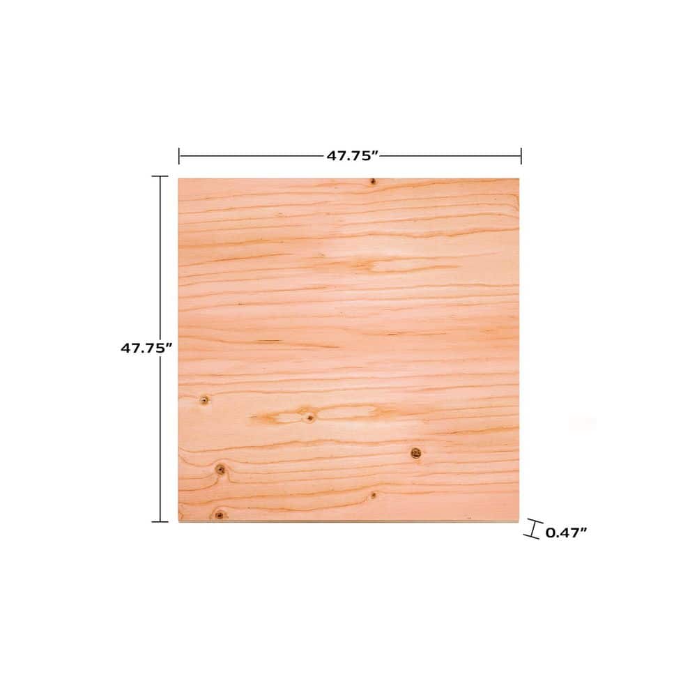 ProWood 15/32 in. x 4 ft. x 4 ft. Sanded Plywood Project Panel (4)