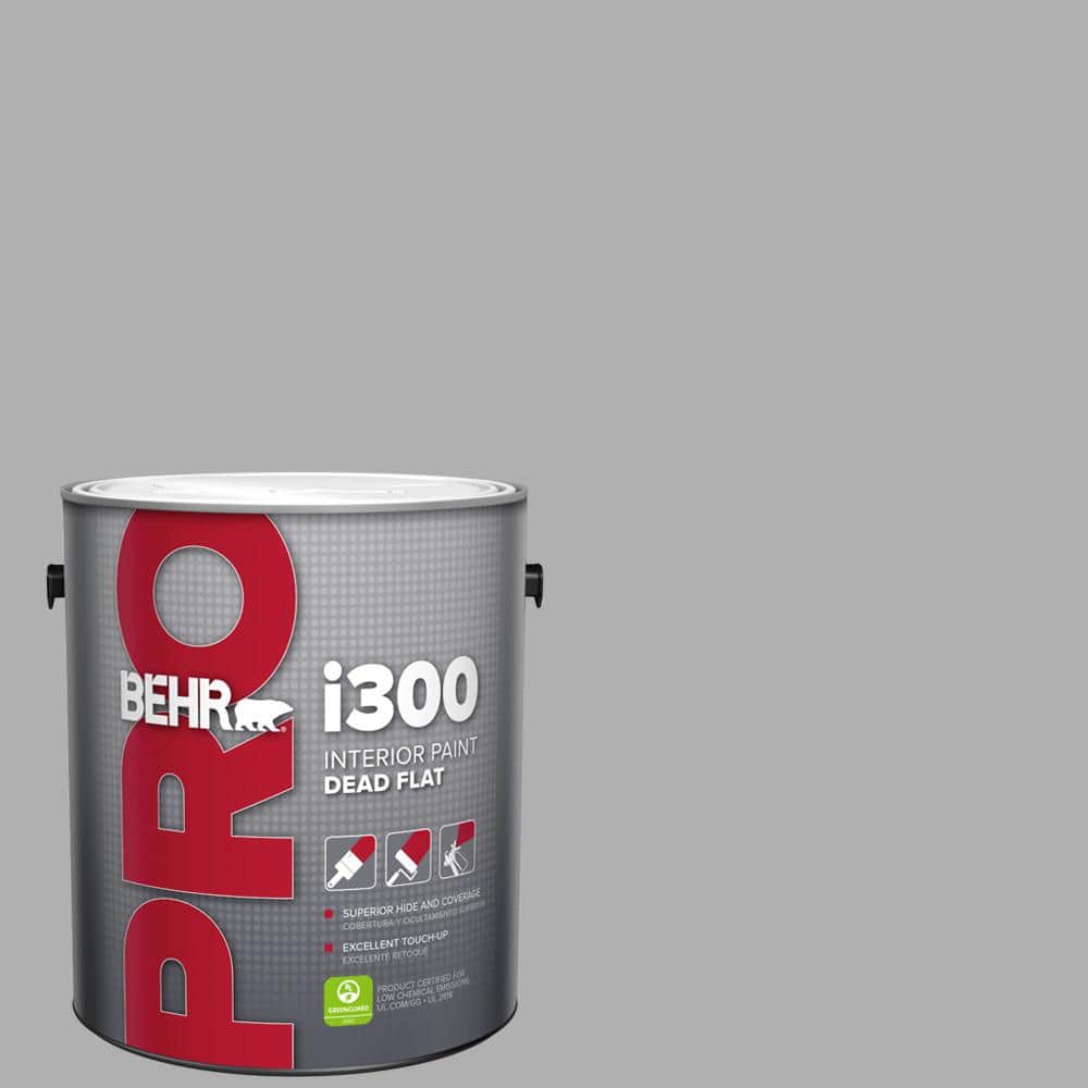BEHR PRO 1 gal. #780F-4 Sparrow Dead Flat Interior Paint (1)