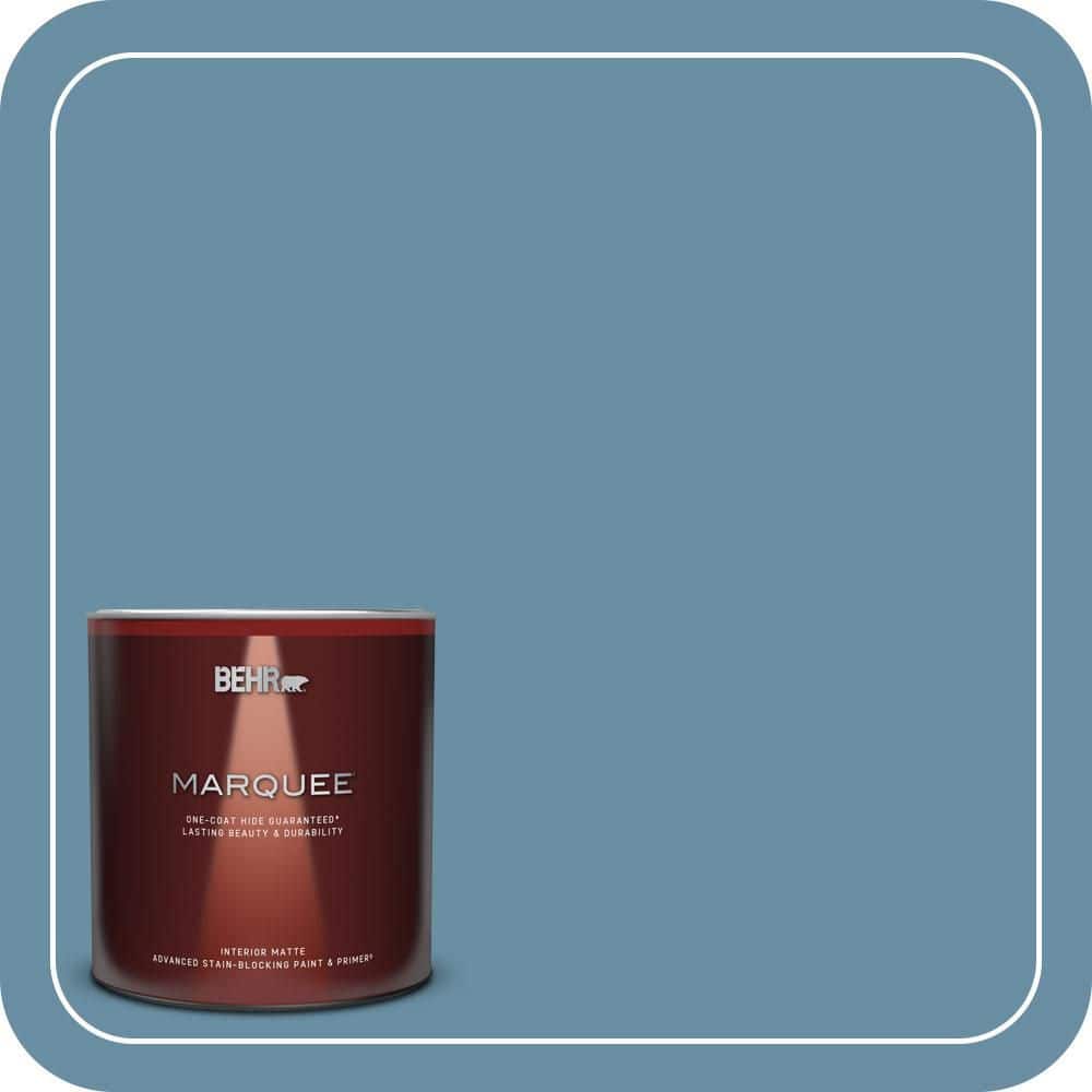 BEHR MARQUEE 1 qt. #PPU14-04 French Court Matte Interior Paint & Primer