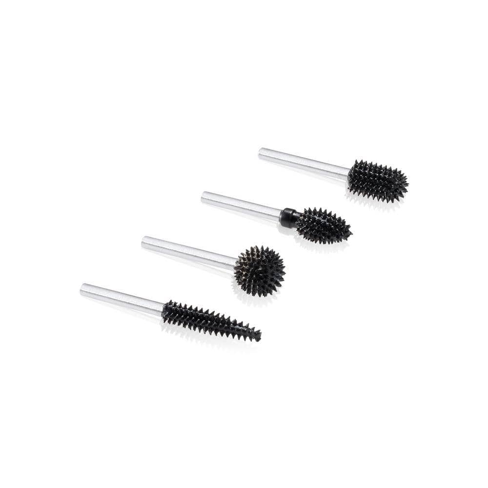 KUTZALL Very Coarse Rotary Burr Set for Superior Material Removal on Wood, Plastic, Fiberglass, Epoxy, Drywall 1/8 in. Shaft (2)
